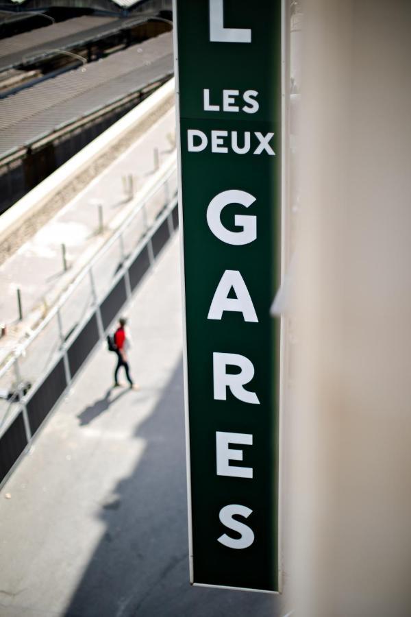 Hotel Les Deux Gares Paris Eksteriør bilde